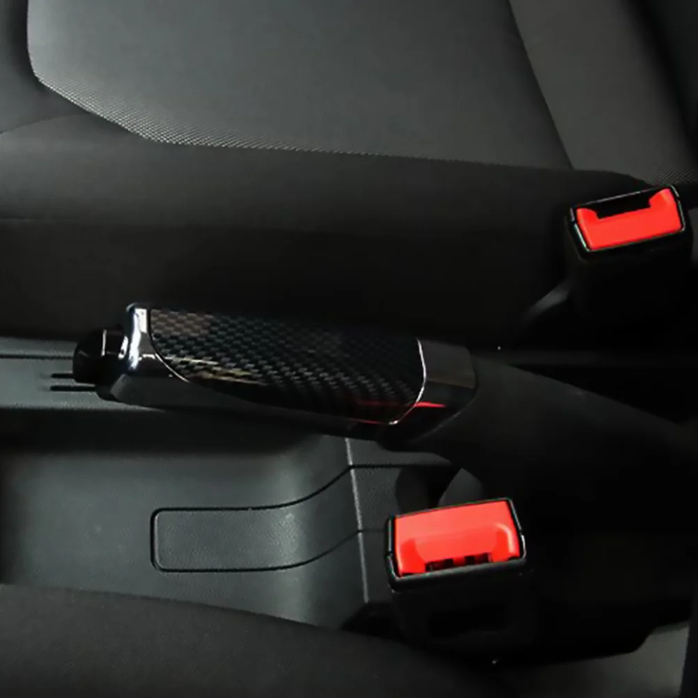 

1Pcs Durable Plastic Handbrake Cover Car Decor Accessories Scratch-Resistant Wear-Resistant Easy Install Elegant Design