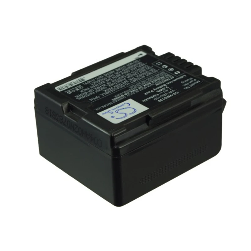 VW-VBG130 1320mAh 7.4V Battery for Panasonic HDC-SD9 HDC-HS9 HDC-SD5 HDC-SD1 HDC-SX5 SDR-H60 VW-VBG130-K DMW-BLA13 DMW-BLA13A