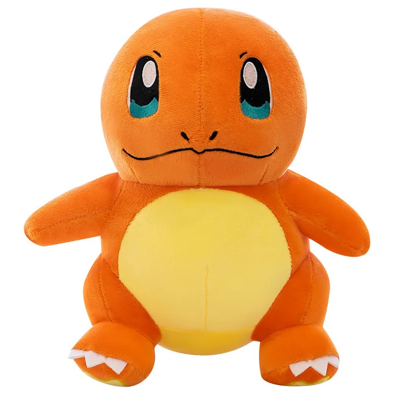 Pokemon Cute and Soft Charmander Plush Doll Accompanying Sleeping Pillow Toy Birthday Gift for Kids