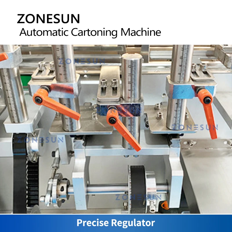 ZONESUN Automatic Carton Box Packaging Machine ZS-ZHJ301 Cosmetic Bottle Tube Jar Food Product Packaging Facial Mask Hand Cream