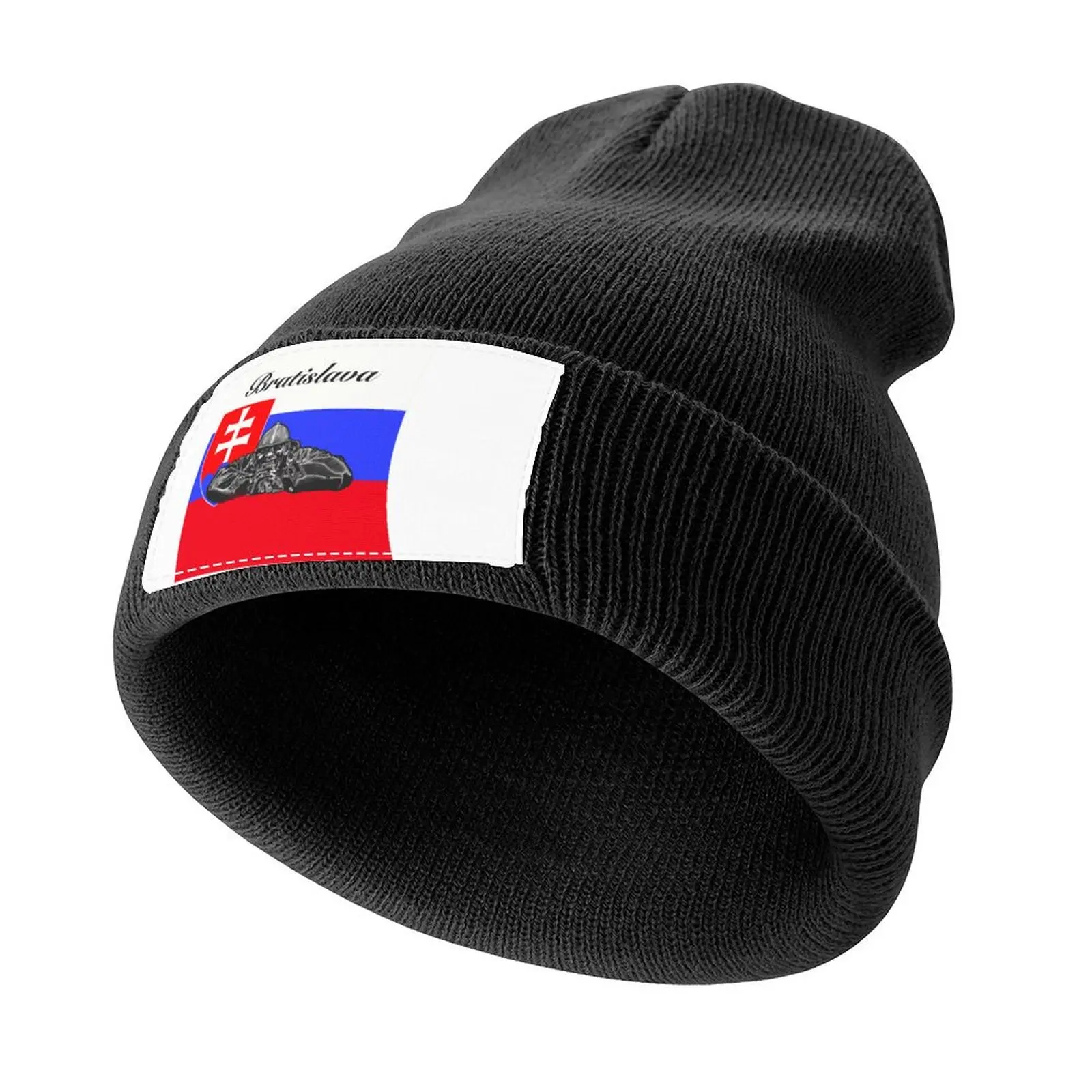 Bratislava, Slovakia, ?umil (The Watcher) Knitted Cap Streetwear Luxury Hat hard hat funny hat Men's Women's