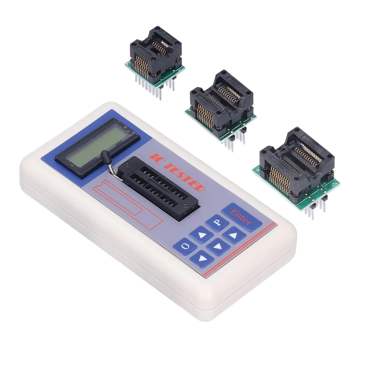 A06K TSH‑06F Integrated Circuit Tester IC Transistor Meter with 5V 3.3V AUTO Modes for Microelectronics Engineers