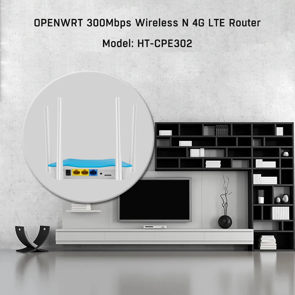 Imagem -05 - Eatpow-openwrt Roteador sem Fio 4g Lte 300mbps 4g Lte com Cartão Sim para o Sudeste Asiático e Estados Indianos