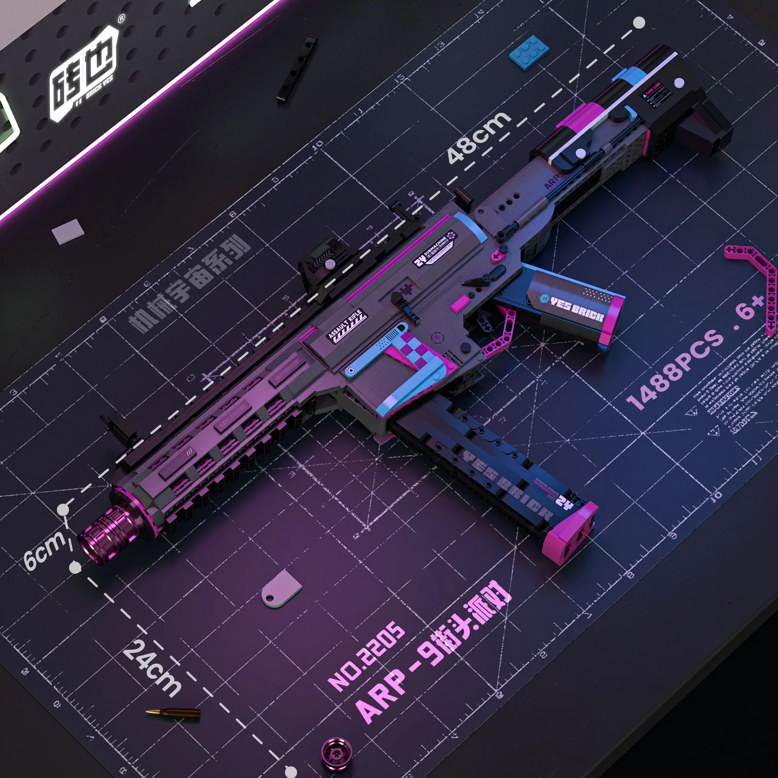 

Сборная модель-конструктор: Усовершенствованная снайперская винтовка и пистолет-пулемет для мальчиков. Коллекционный подарок для демонстрации. Модель Victor.