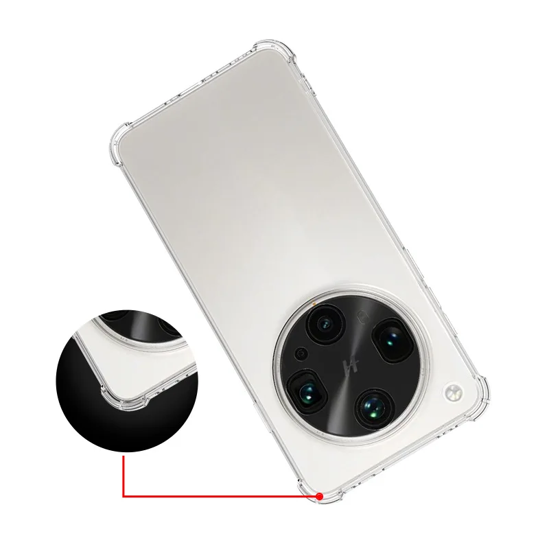 سميكة الغبار كيس الهواء حافظة شفافة ل ممن لهم K13 توربو برو K12X K11 K10S K9S K9 Realme C75 C73 C71 C65 C63 C61 غطاء شفاف