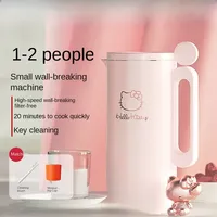Hot sales Household Stainless Steel Fruit Automatic Heating Mini Soy Milk Maker Portable Blender Juicers Soybean Milk Machine