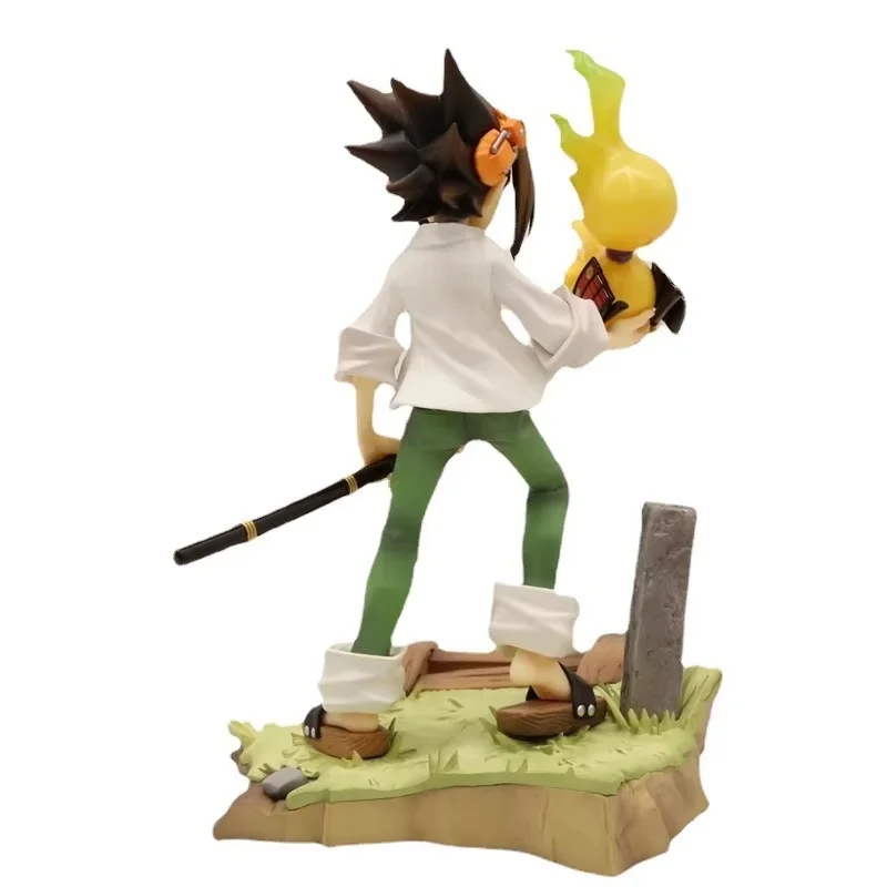 Figurka Akcji Szaman King Asakura Hao, Ręcznie Robiona, Kolekcjonerska Ozdoba z Animacji, Idealny Prezent dla Fanów