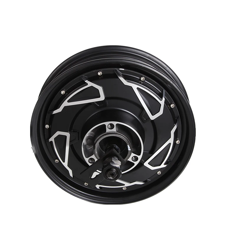 10inch 13000W 212 75H V3 89-121kph For Electric motorcycle Brushless And Gearless In Wheel Hub Motor