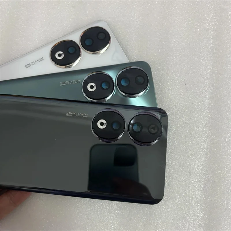 

Стеклянная задняя крышка для Huawei Honor 90, задняя панель корпуса, чехол с запасной частью объектива камеры