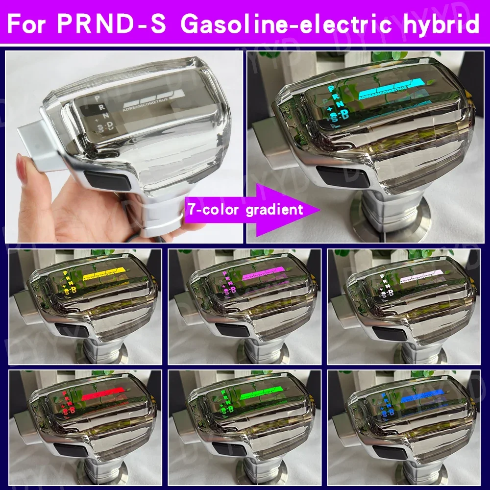 حقيقية رافعة والعتاد عصا التحول المقبض رئيس لتويوتو أفالون كامري xv70 كورولا ليفين 2018 2019 2020 كريستال ناقل الحركة رئيس #4