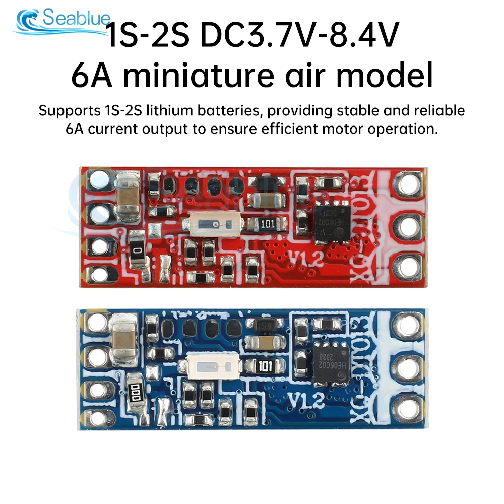 1S-2S DC 3.7V-8.4V 6A Micro Brushless Motor Driver Board Electric Regulator Drive For 1104 1106 1306 1407 1503 Brushless Motor