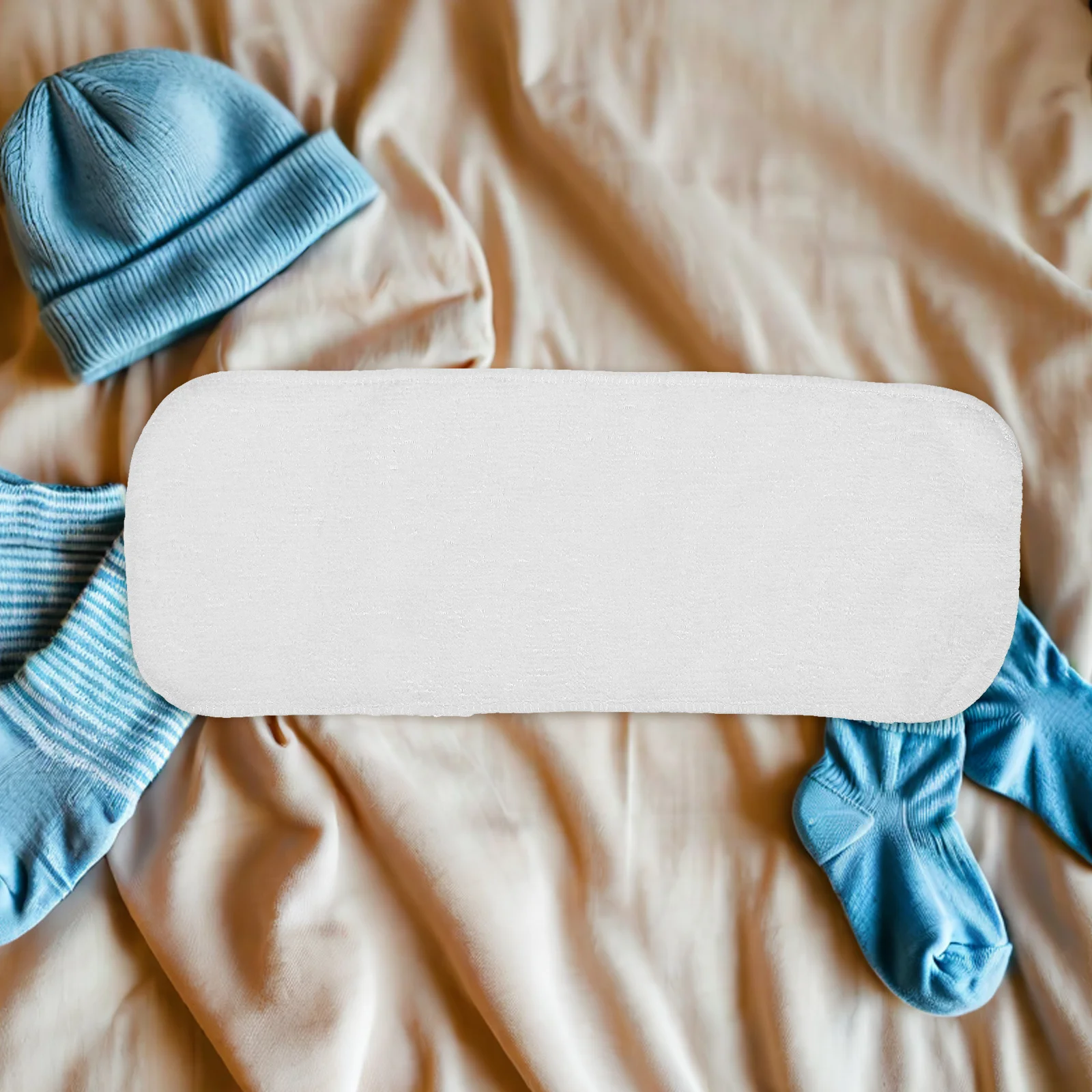 8 قطعة بطانات حفاضات الطفل القماش قابلة لإعادة الاستخدام وقابل للغسل حفاضات الوليد إدراج لينة الجلد ودية حفاضات القماش الرضع بطانة #2