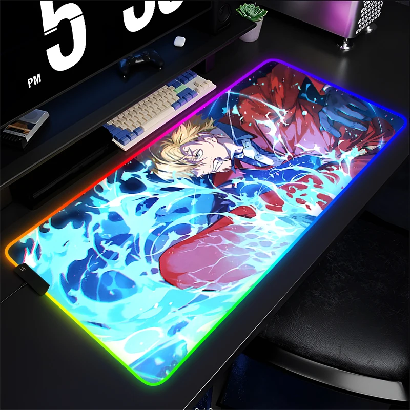 RGB Anime Mouse pad one piece - Rgb Mousepad 评论和价格