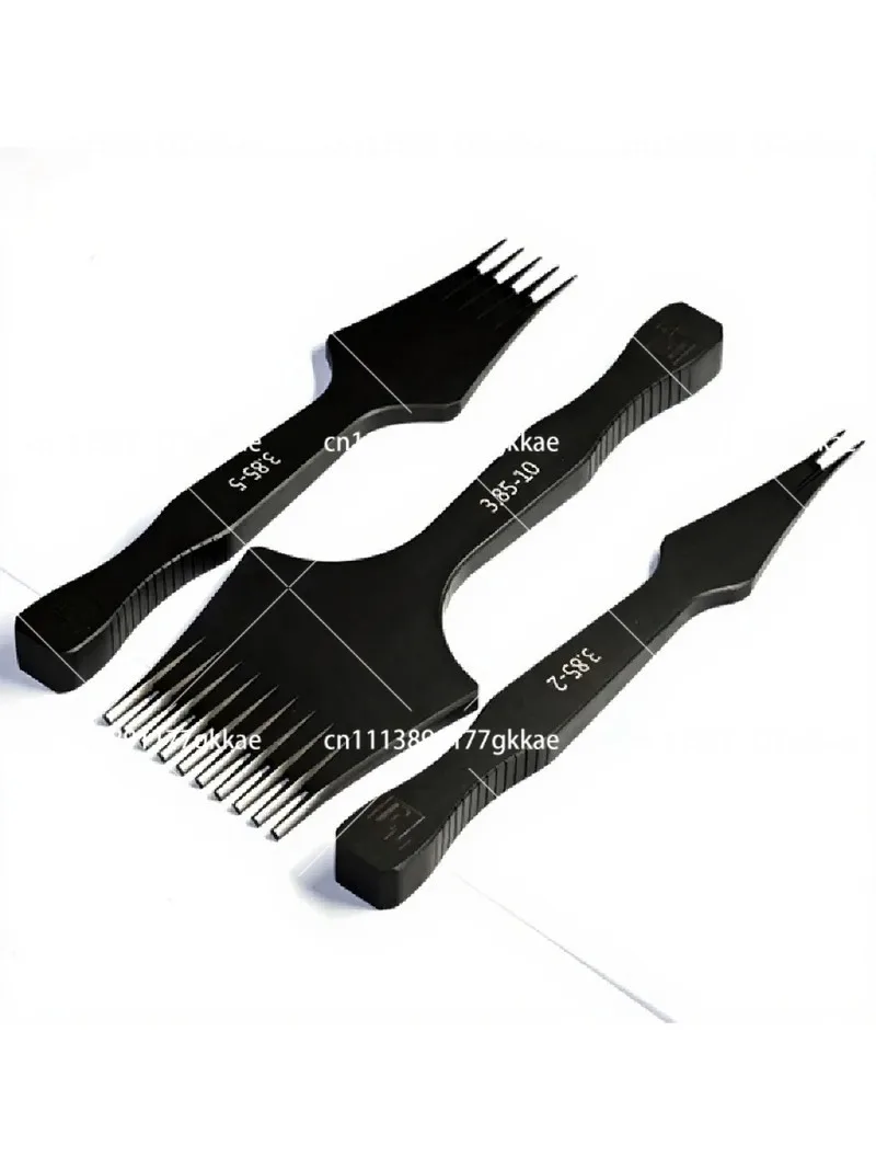 Leather Pry Bar, M2 Steel Punch Tool for French Stitching and Flattening, Pro Leather Craft Punch