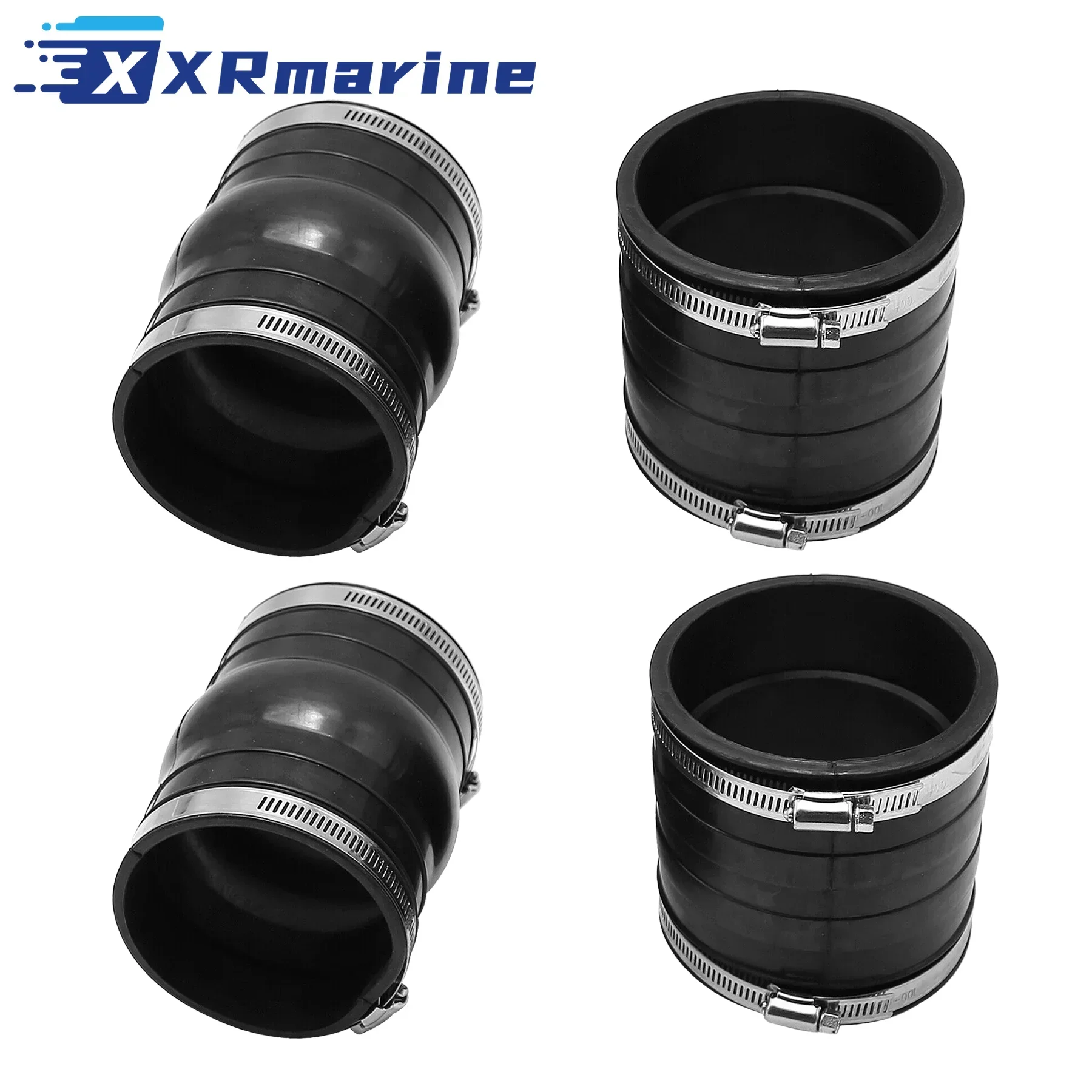 Upper Lower Exhaust Hose Bellows For Volvo Penta  4.3L 5.0L 5.7L 5.8L 7.4L 8.1L and DPX375-420 TSK XDP V6/V8 Engines 3863450