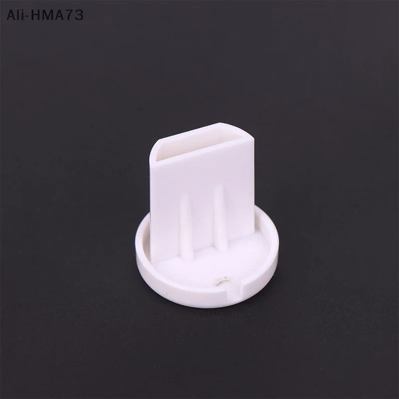 5 Pz/lotto Tenda Tappo In Plastica Per Tende A Rotelle PVC Binario Inferiore Tappo di Tenuta Manicotto antiscivolo Tirare A Mano Traccia accessori