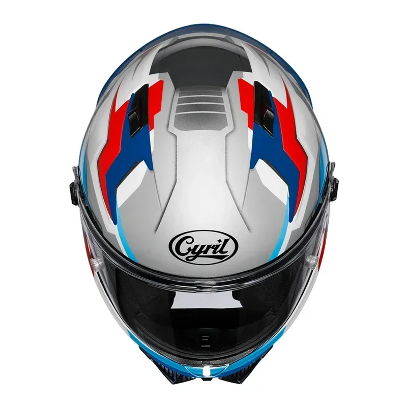 Capacete de Motocicleta Full Face, Certificado DOT, Segurança, Confortável, Respirável, Lente Dupla, Viseira Solar, Esportes de Corrida, Novo, 2024