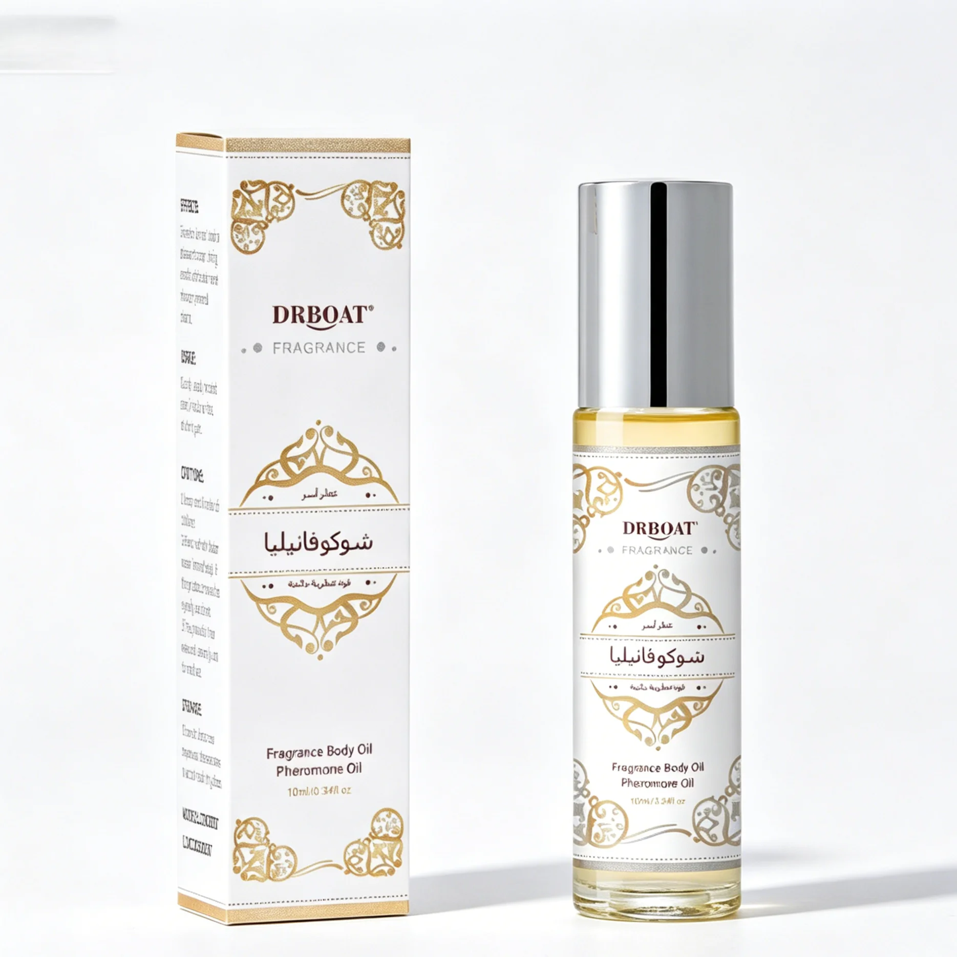 Aceite de Feromonas con Aroma a Musk de Dubái, 10 ml, Perfume Clásico en Roll-on, Eau de Toilette Original para Hombres y Mujeres, Fragancia para Citas