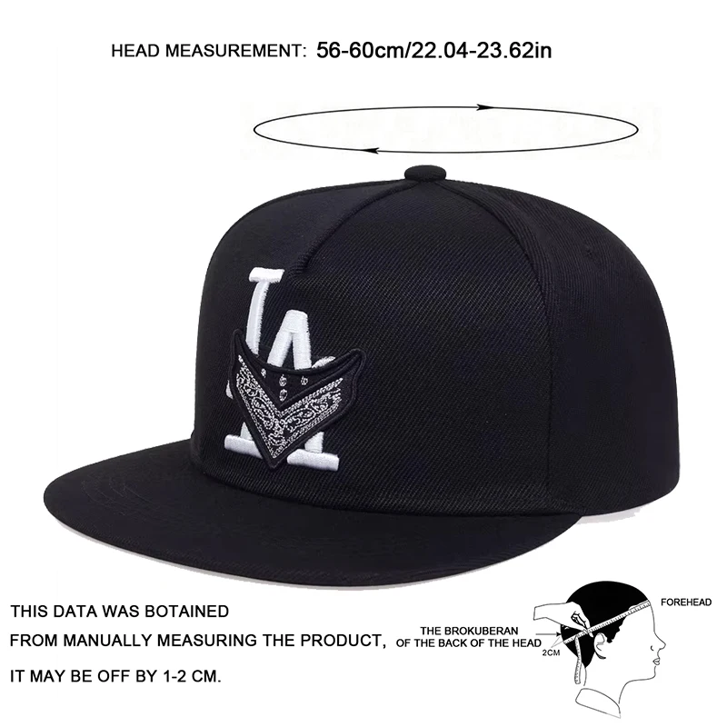 Unisex Los Angeles Embroidery Hip-hop Hats Spring Autumn Outdoor Adjustable Casual Baseball Caps Trucker Caps Sunscreen Hat - Image 6