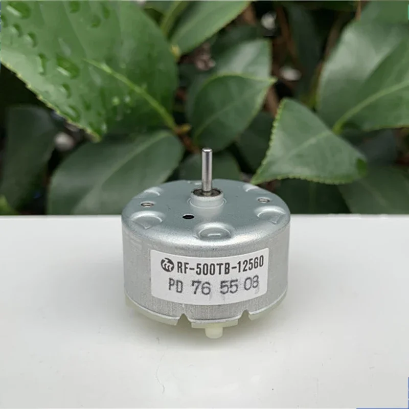 1PCS Brand New MABUCHI RF-500TB-12560 Micro DC Motor RF-500TB Precious Metal Brush 3V-12V 5500RPM 32mm Diameter Round Toy Motor