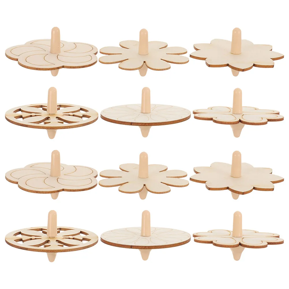 

Набор из 18 неокрашенных деревянных гироскопов для детей: поделки своими руками, раскрашивание, натуральные деревянные волчки, развивающие навыки мелкой моторики