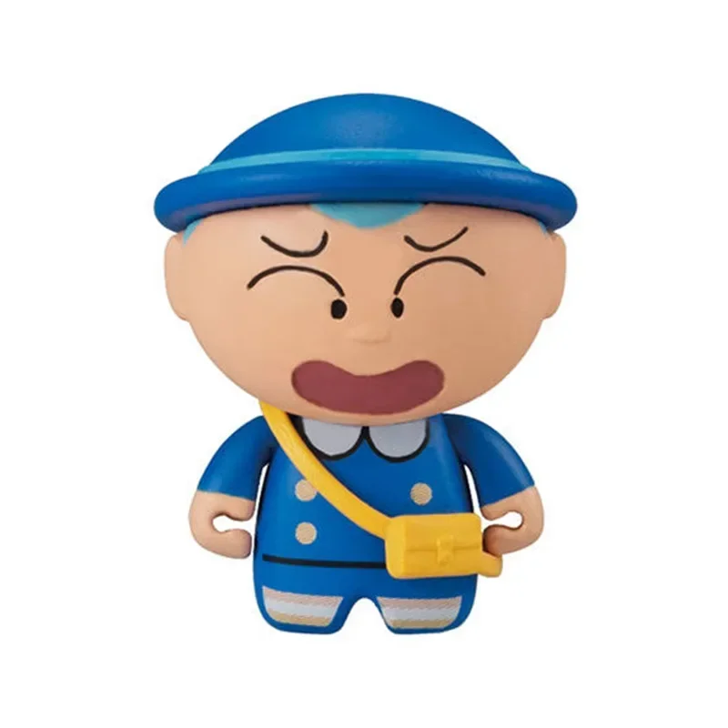 Bandai 5 pz/set Nuovo Anime Crayon Shin-chan Scuola Materna Uniforme Kawaii Figura PVC Modello Giocattoli Bambola Raccogliere Ornamenti Regali