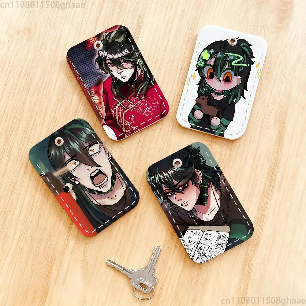 

The Kid at The Back Personalised Print Card Holder Suitable For Holder Girls Door Card Case Women Badge Holder Keychain