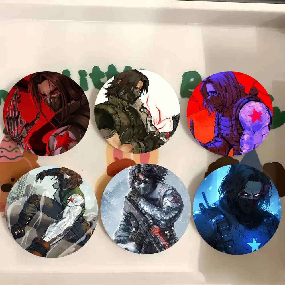 B-buckys Barnes W-Winter Pins Brooch Cartoon Badge For Friend Backpack Clothes Collect Accessories Jewelry Gift