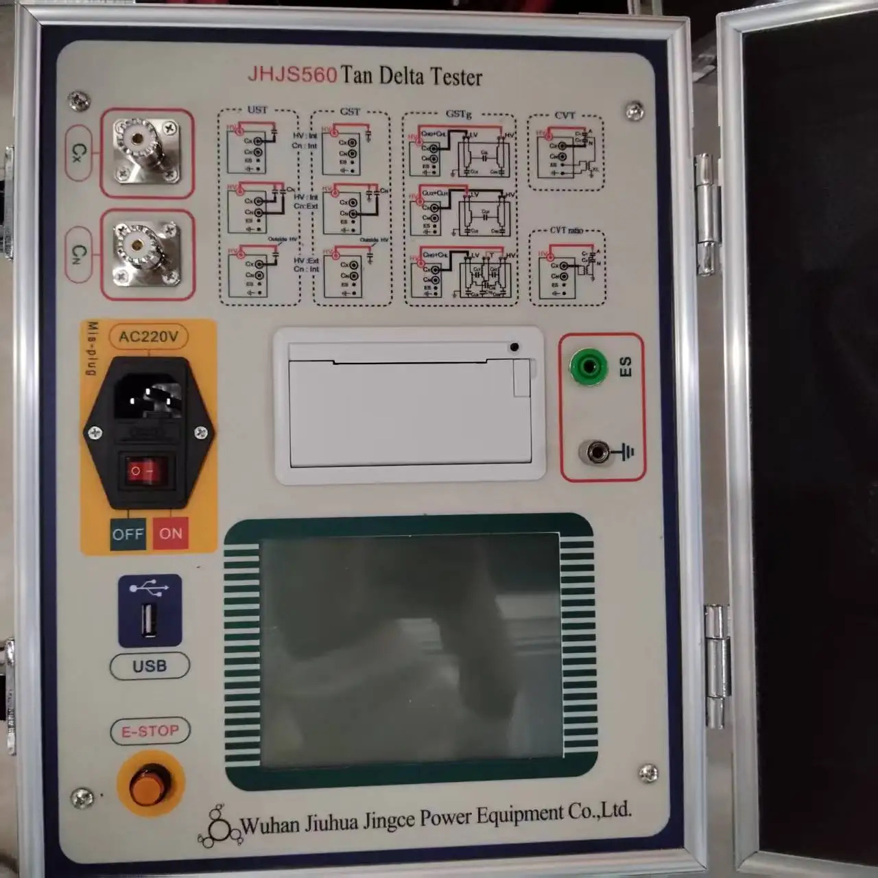 Digital IEC Transformer Power Dielectric Loss Tan Delta Tester Electric Transformer Tan Delta and Power Factor Tester