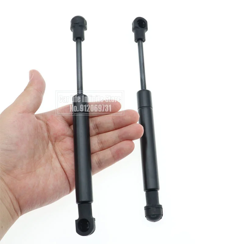 2pcs Car Gas Strut 195mm 8mm Universal Gas Spring Lift Supports Struts For Car Boat Caravans Bar Hood Rod Shock 200/250/320/380N