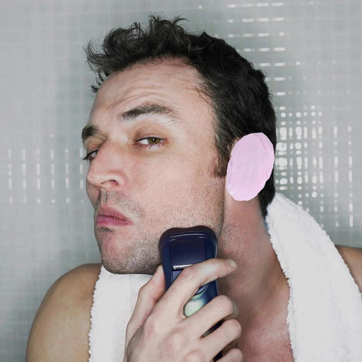 

Disposable Waterproof Shields For Hair Dye Salon Salon Ear Protection Use Adjustable Ear Coverhair Care