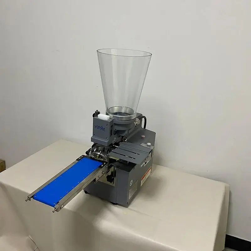 Máquina para hacer dumplings Gyoza de alta calidad, máquina para hacer dumplings de llenado de carne vegetal, Empanadas de España