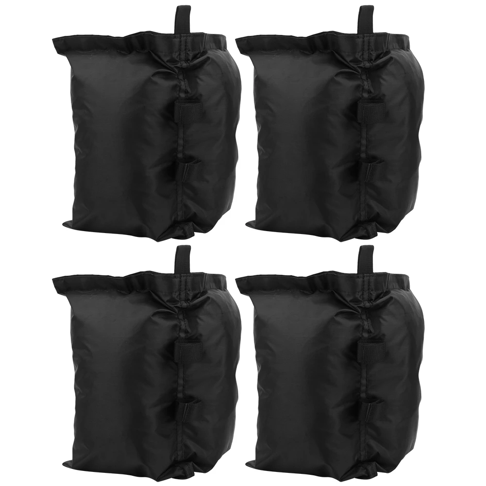 

Black Oxford Cloth Sandbag Set, Durable, Weight Support, for Tent, Sunshade, Outdoor Sports, Umbrella Stability, 20-25 Pounds