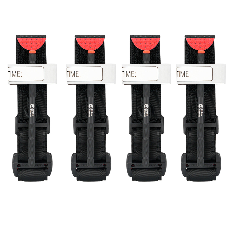  Rhino Rescue Tactical Tourniquet With Metal Rod Combat Medical First Aid Emergency Tourniquet For Camping Hiking New Style 95CM 