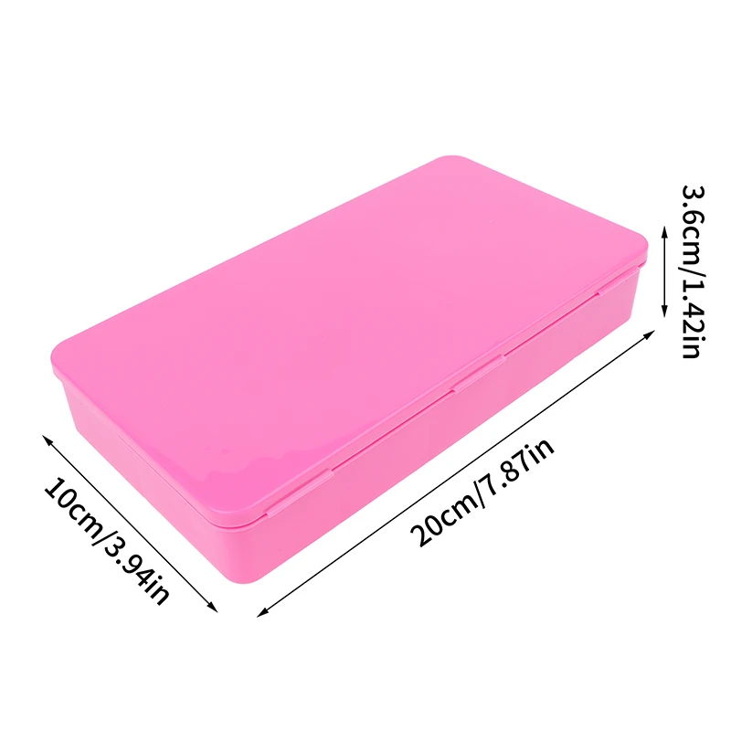 1Pcs Empty Storage Organizers Box Case Container For Fake False Nail Tips Manicure Nails Accessories 11 Grids Tool
