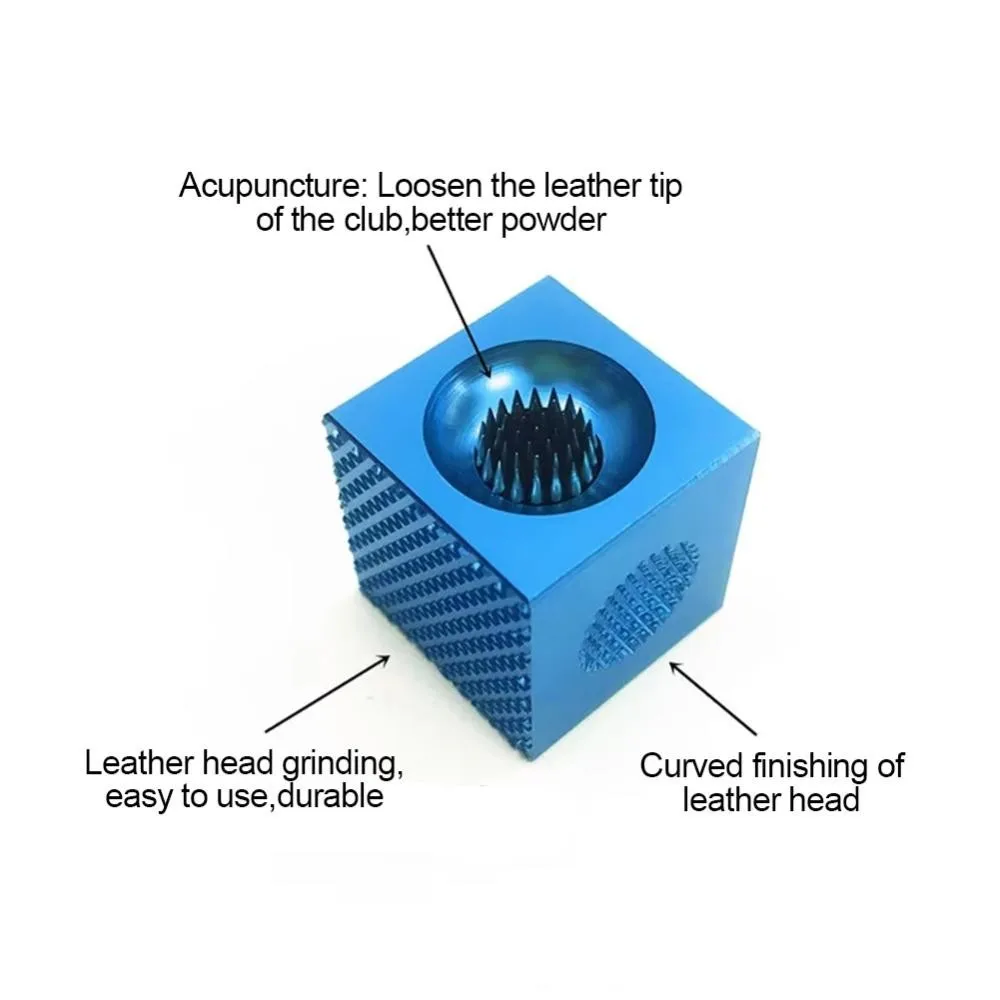 Máquina de reparación de punta de taco de billar profesional, suministros de estereotipos, forma pulida, 3 en 1