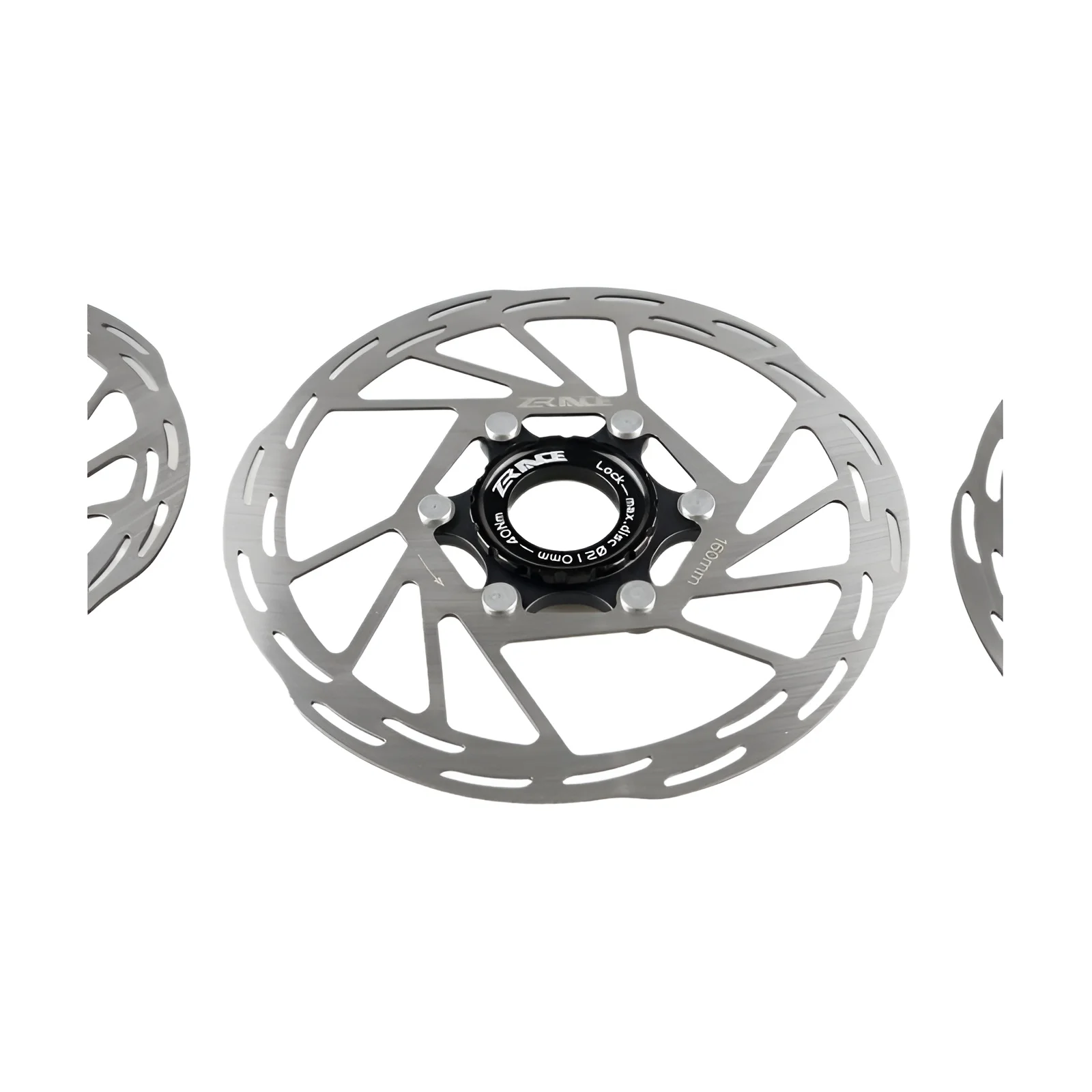 ZRACE 센터 락 브레이크 디스크 로터 강력한 열 방출 플로팅 140/160/180/203, MTB/로드용