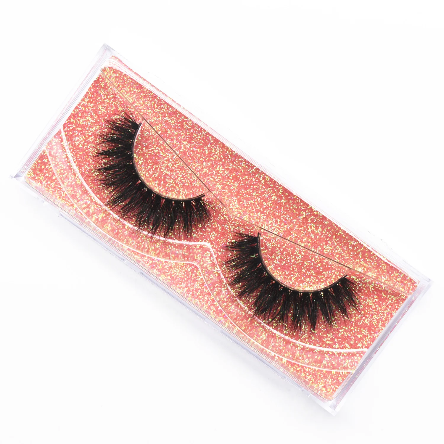 Mink Lashes Thick Long Eyelashes 3D Mink Dramatic False Eyelash Makeup Fake Lashes Full Strip Lashes 18mm Mink Eyelashes Makeup