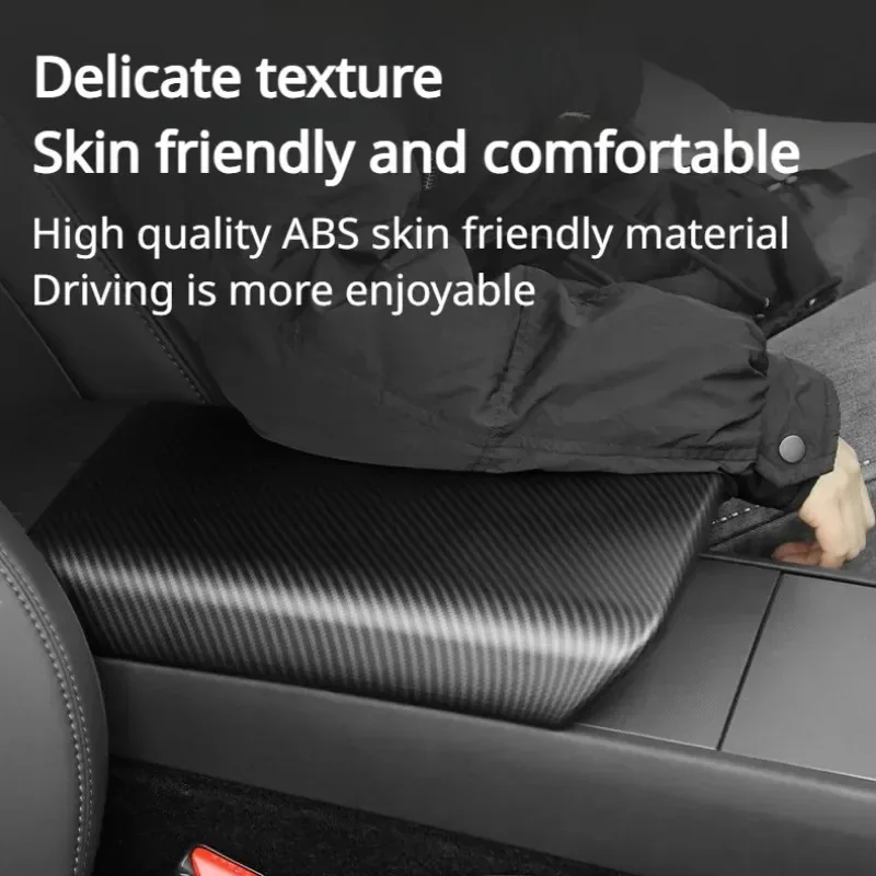 For Tesla Model YL Launch /Y Juniper /3 Highland Armrest Box Protect Cover Soft Case Center Console Anti-Scratch Car Accessories