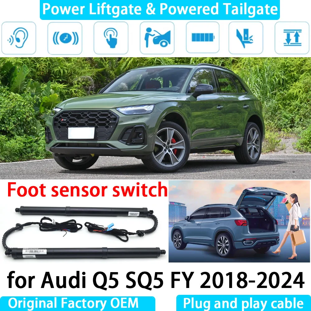 

for Audi Q5 SQ5 FY 2018-2024 Automatic Electric Power Liftgate Powered Tailgate Strut Tail Gate Lift System