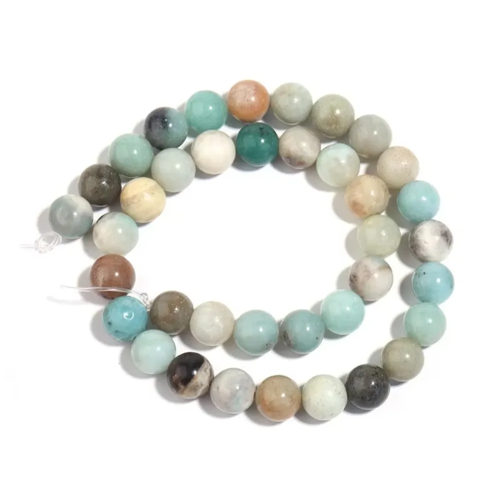 Premium Versatile Amazonite Beads Creative DIY Loose Gem Beads Mix Color Jewelry Making Beads Beading Projects