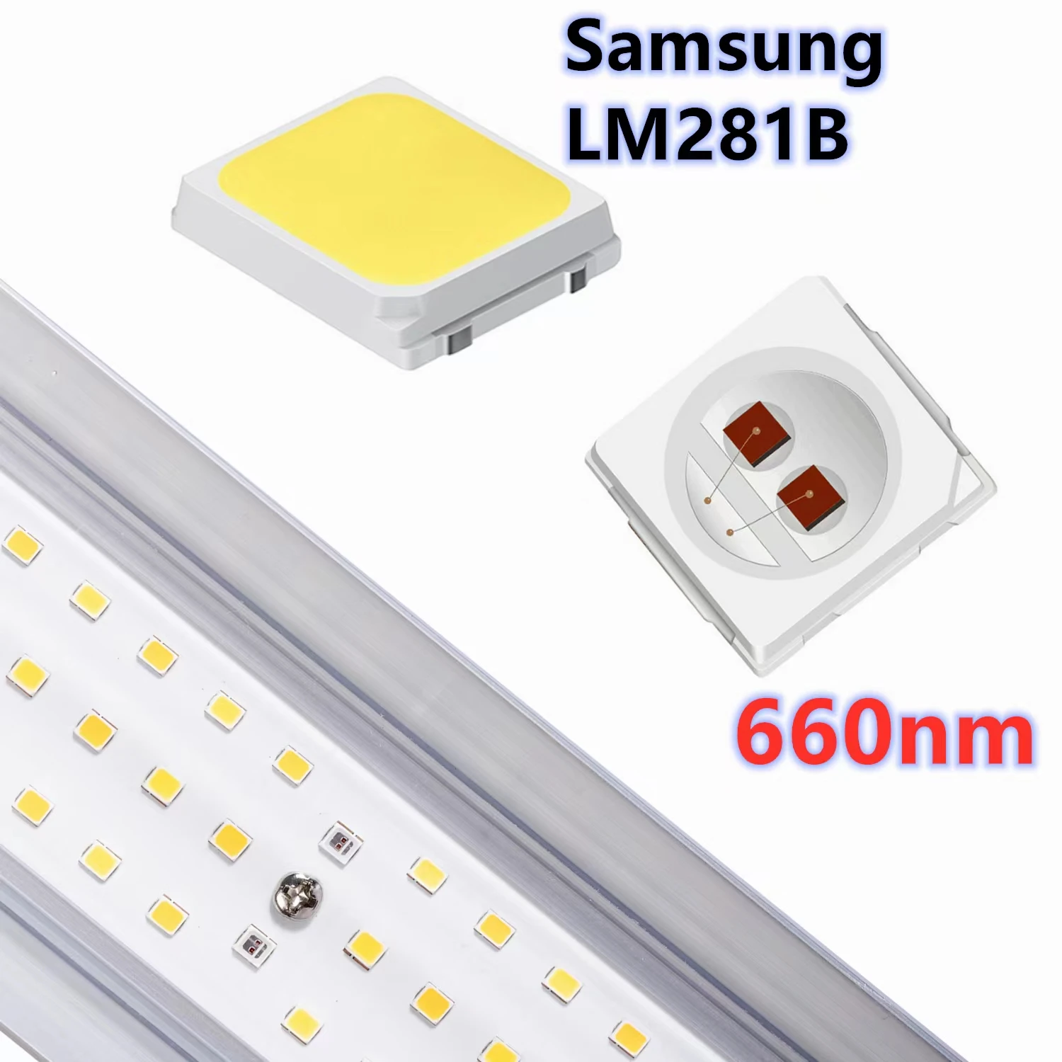 Luci progressive originali LM301H Evo 720W equilibrate PPFD UV IR Controllo separato Luci progressive per interni personalizzate