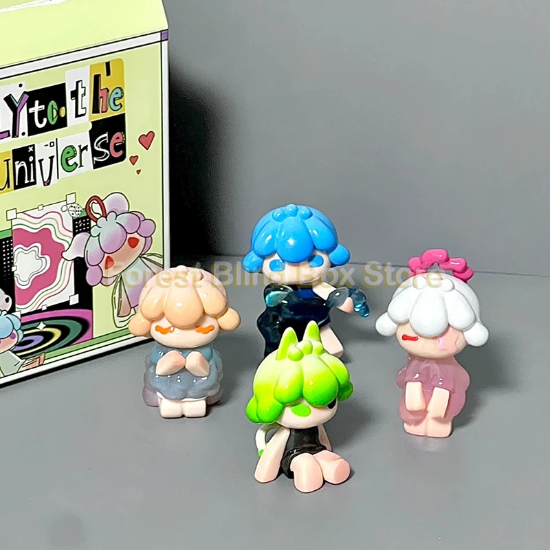 

Original Heyone Soly V3 Fly To The Universe Series Blind Box Mini Action Figure Doll Perfect Desktop Ornament Festival Gift Box