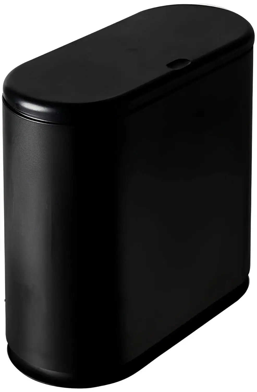 

10 L Rectangular Plastic Trash Can Wastebasket with Press Type Lid,2.4 Gal Garbage Container Bin for Bathroom,Powder Room,