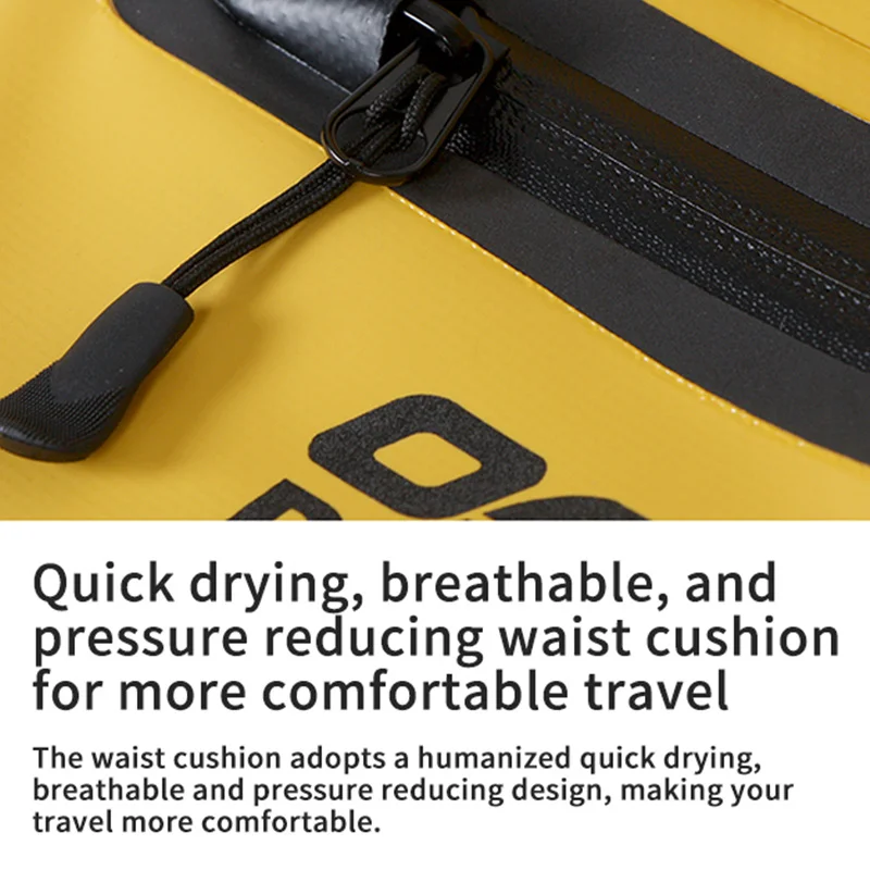 OSAH Black Motorcycle Bag 3L Multifunctional Outdoor Waterproof Waist Bag Beach Hiking Travel Camping Tools Pack Ridng Gears Bag