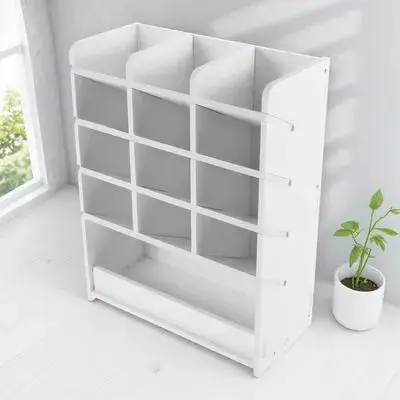 

Настольный органайзер большой вместимости, многофункциональный держатель для ручек, настольный органайзер для канцелярских принадлежностей, коробка для хранения DIY для офиса и дома