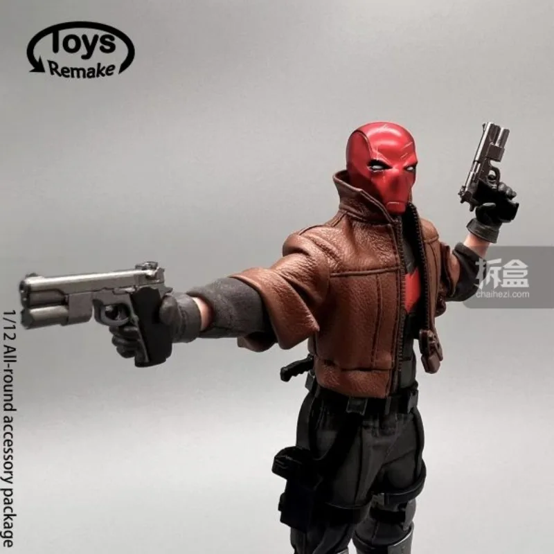TOYSREMAKE Original  1\12 Dolls Batman Villain Series Red Hood Anime Action Figure Model Toys Movable Model Gifts Fo Boys