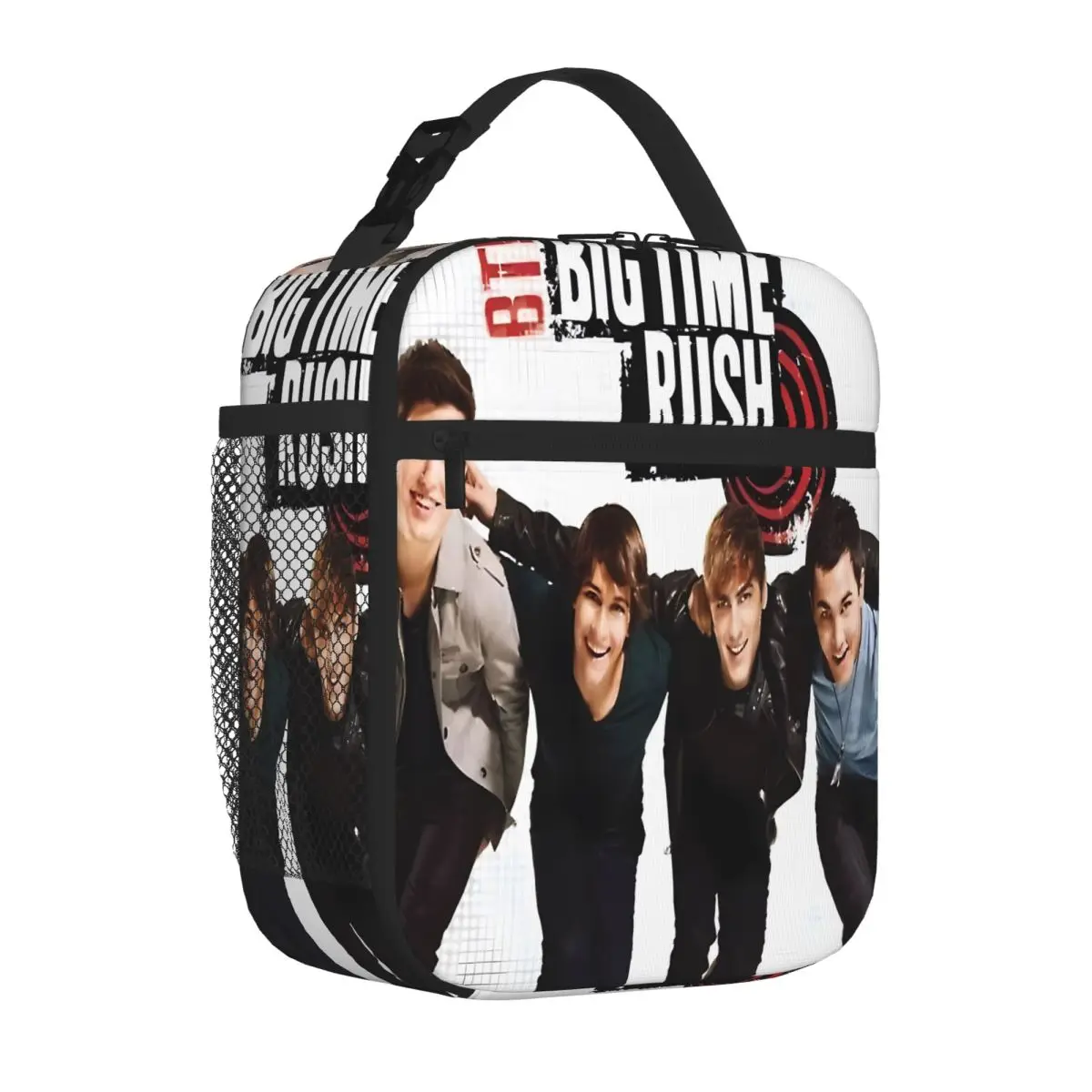 Bestselling Big Time Rush Throw Feminine Outdoor Lunch Bag Train Ride Compact Lunch Bag