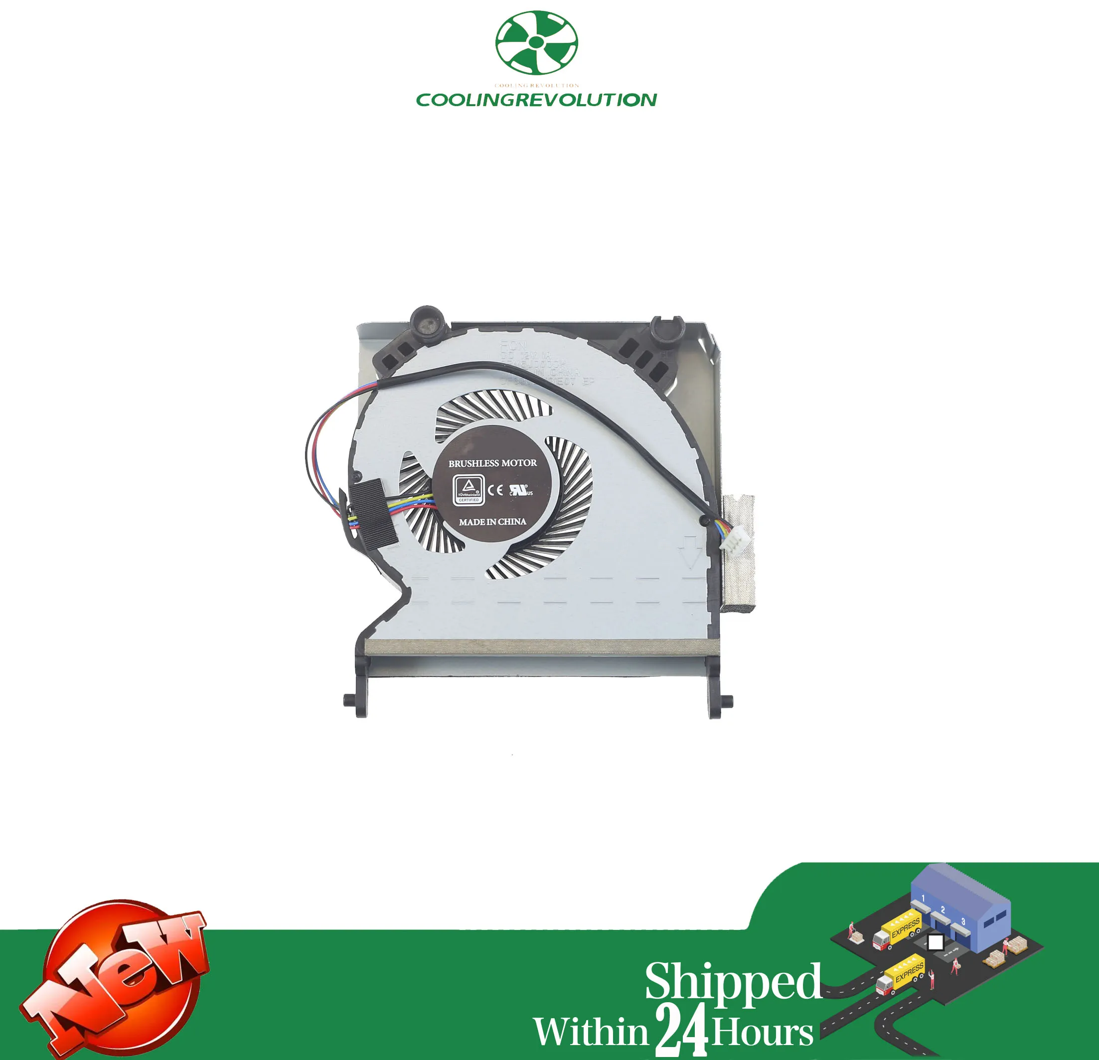Laptop Cooling Fan for EliteDesk 400 G6 Air Cooled Fan DFS200912IE0T 4PIN 206W102453A L90295-001 image 2