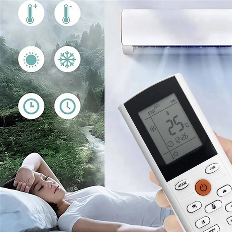 【Buy It-Now!】For Gree YAC1FB16 Compatible Remote Control Replacement Unit For Air Conditioner A/C YAC1FB16